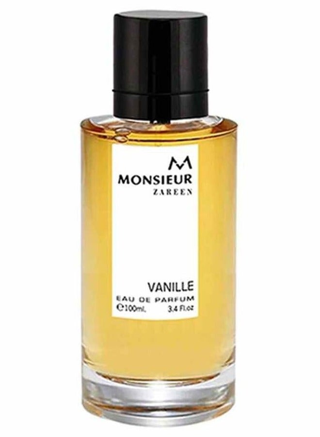 ZAREEN Monsieur Vanilla Zareen Eau de Parfum 100ml - Image 1