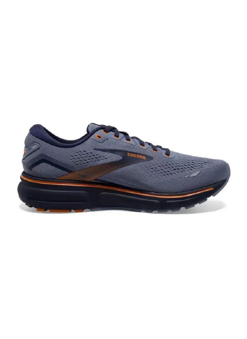 Brooks Ghost 15 Cushioning Professional Men and Women Running Shoes Gray Blue  - Image 1
