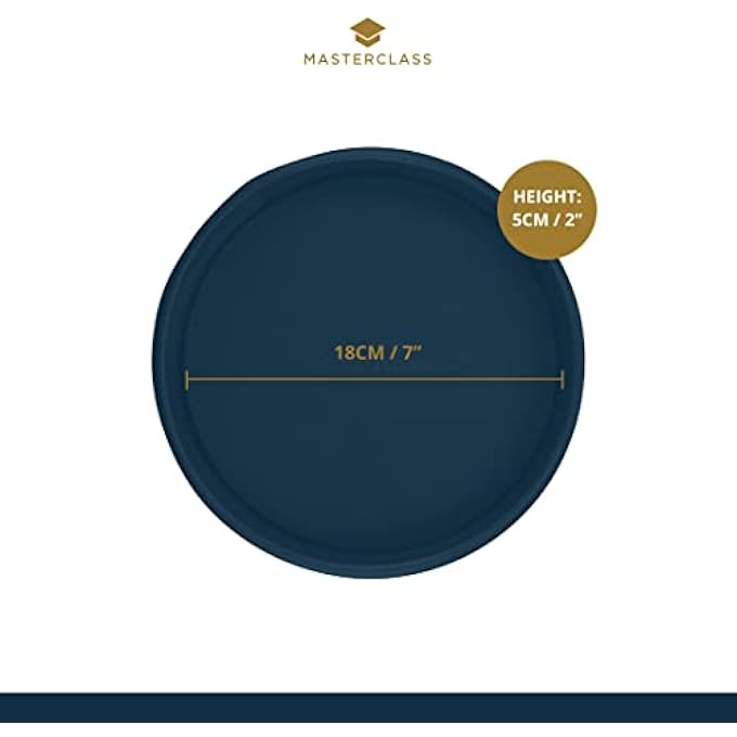 MASTERCLASS NonStick Loose Base Sandwich Pan Round 18cm 7 Sleeved - Image 3