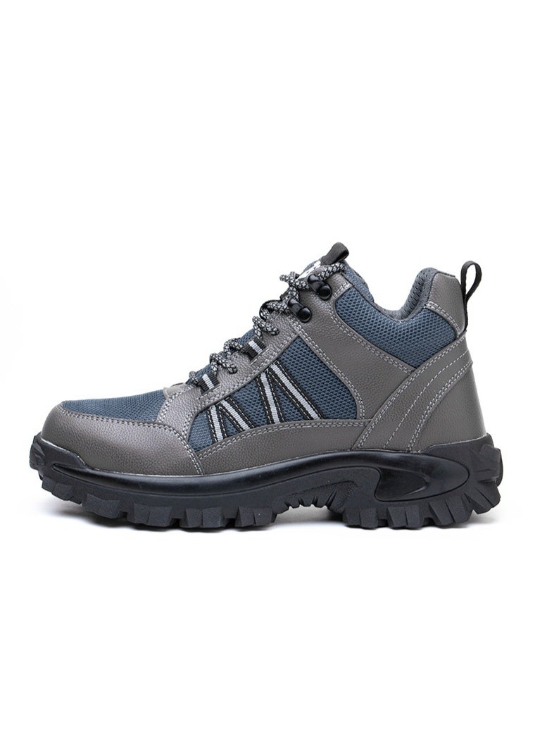 NIBEMINENT Autumn Boots Men Indestructible Shoes Puncture-Proof Safety Shoes Men Boots Steel Toe Cap work Boots Sneakers Male Shoes - Image 1