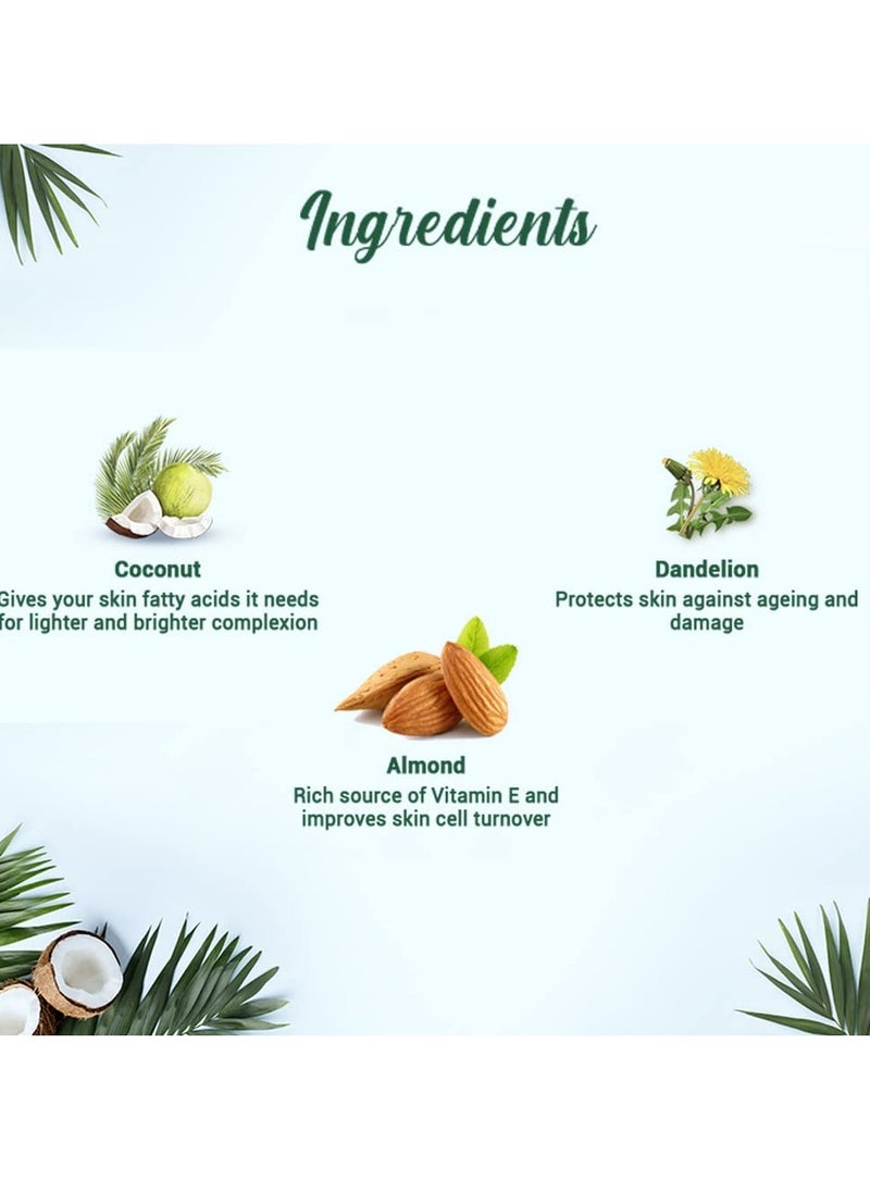 Biotique Biotique Coconut Brightening Instant Glow Cream| Lightweight and Non-Greasy | Reduces Dark Spots and Protects Ageing | Nourished and Moisturized Skin |100% Botanical Extracts| All Skin Types | 50gm  - Image 4