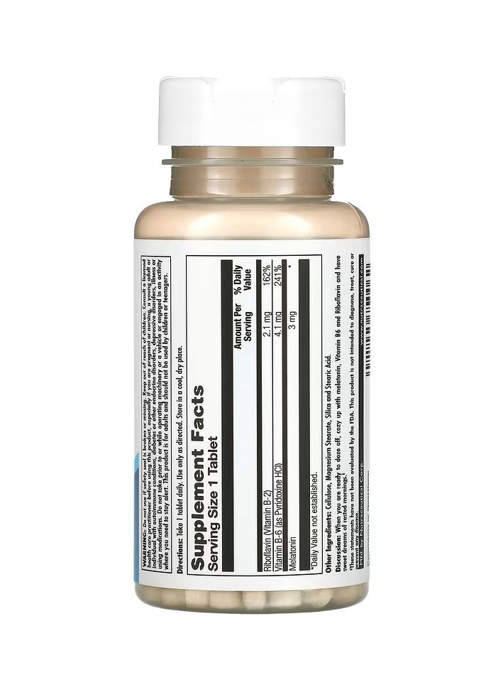 KAL - Melatonin SR , 3 mg, 60 Tablets - Image 1
