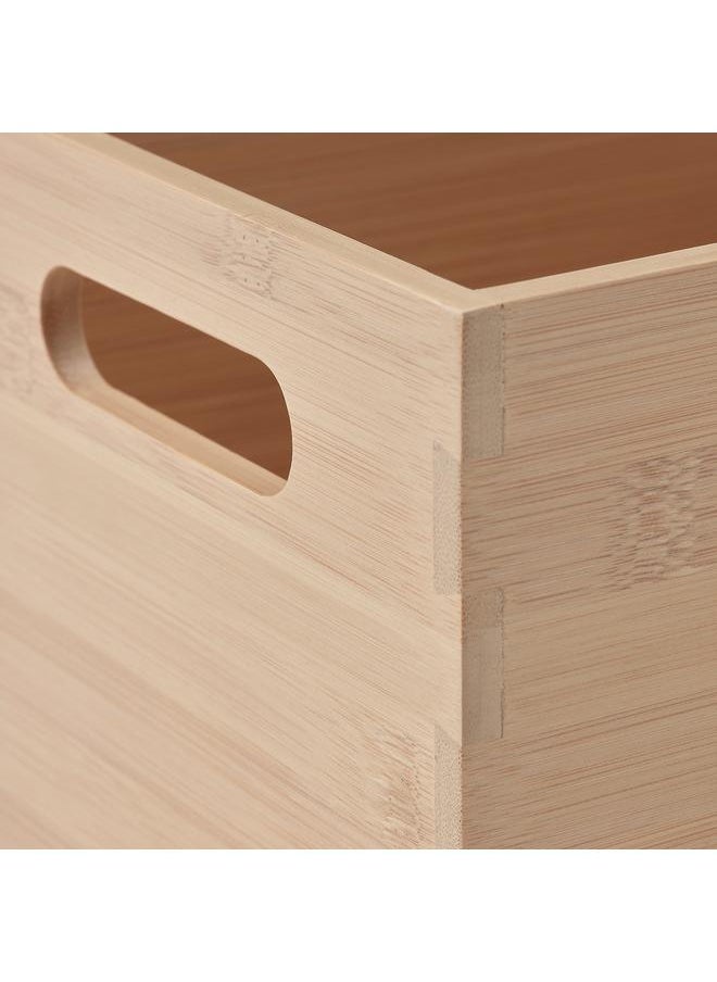 Generic Storage box, light bamboo, 16x24x15 cm  - Image 2