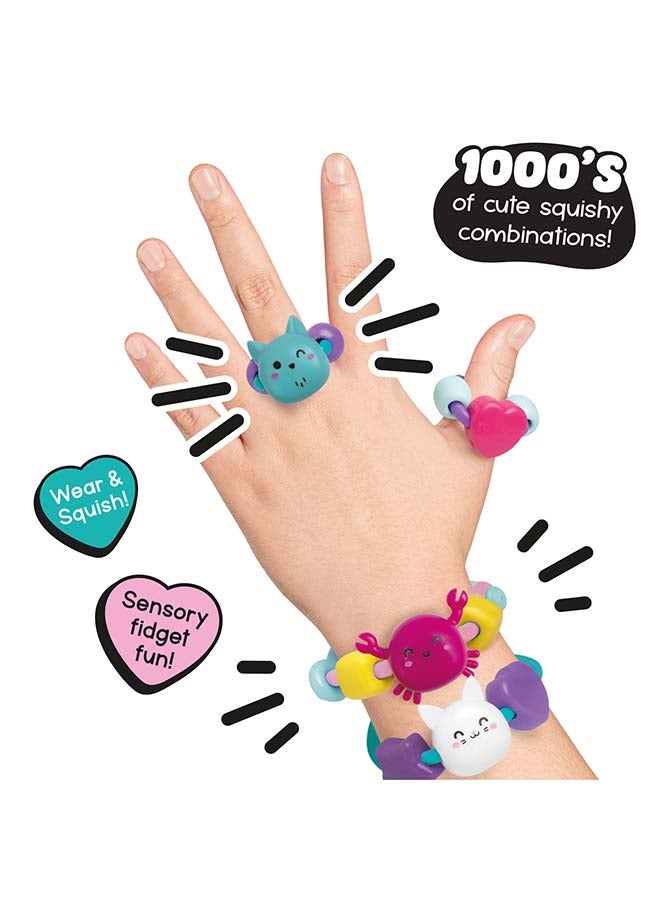 squishy محطة الأسلوب السلسة - أنشئ ملحقات سلسة مخصصة مع الأدوات، اللمعان، الخرز والقوالب (عمر 6+) - Image 5