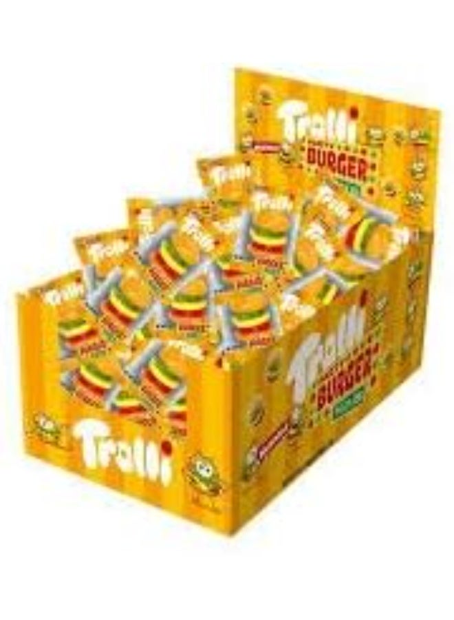 Trolli Mini Burger Gummy Candy, Fun Fruity Flavour, 12 Packs x 9g - Image 3