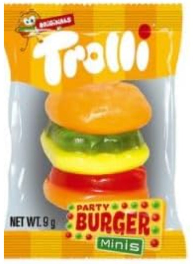 Trolli Mini Burger Gummy Candy, Fun Fruity Flavour, 12 Packs x 9g - Image 5
