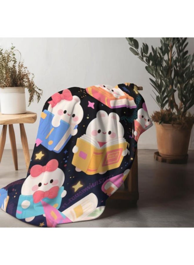 عام Wisdom Fairy (أحدث) بطانية رقيقة من الفانيلا (دافئة ومريحة، ومناسبة للنوم، واستخدام اللعبة، وإزالة الغبار والرمل) 150 سم * 200 سم - 30 - Image 3