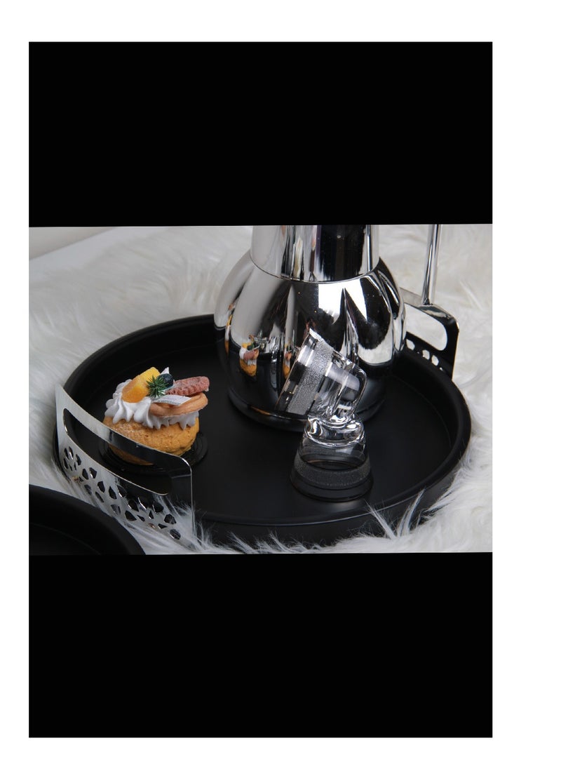 Generic - A set of trays and stands for sweets, cake, nuts and fruits add a charming touch to the elegance of your home. - Image 1