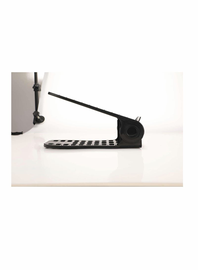 KASTWAVE Shoe Slots Organizer Home Double Layer Shoe Slots Organizer Space Saver Rack Holder for Shoes Adjustable Shoe Slotz Space Saver Storage Rack Holder 12-Pack Black - Image 2