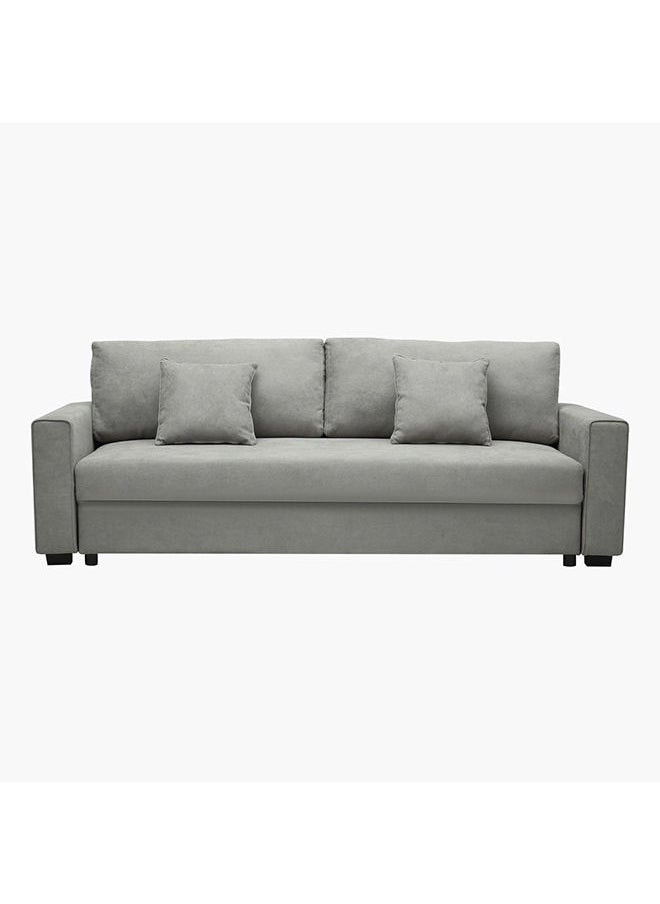Home Box Cyrus Pull-Out Sofa Bed With Storage And 2 Cushions 223x42x84cm  - Image 1