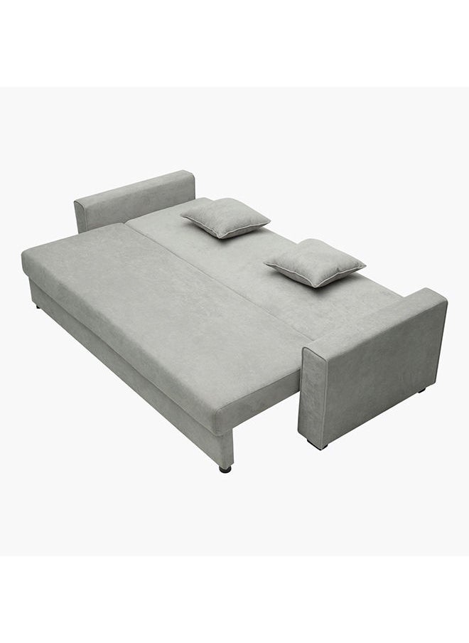 Home Box Cyrus Pull-Out Sofa Bed With Storage And 2 Cushions 223x42x84cm  - Image 5