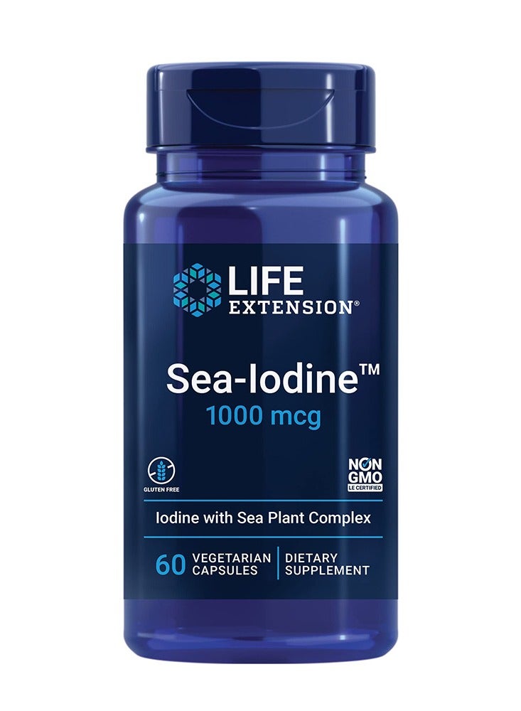 Life Extension SEA-IODINE 1000 MCG 60VEGCAPS