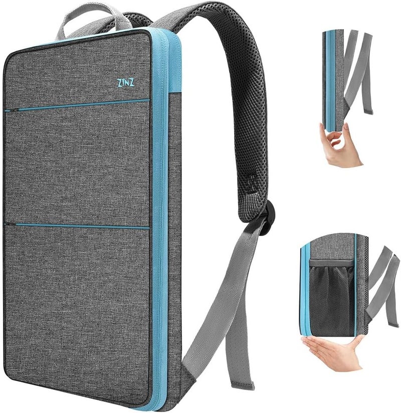 ZINZ Slim & Expandable Laptop Backpack 13 14 15 16 Inch Sleeve, Spill-Resistant Notebooks Bag Case - Image 1