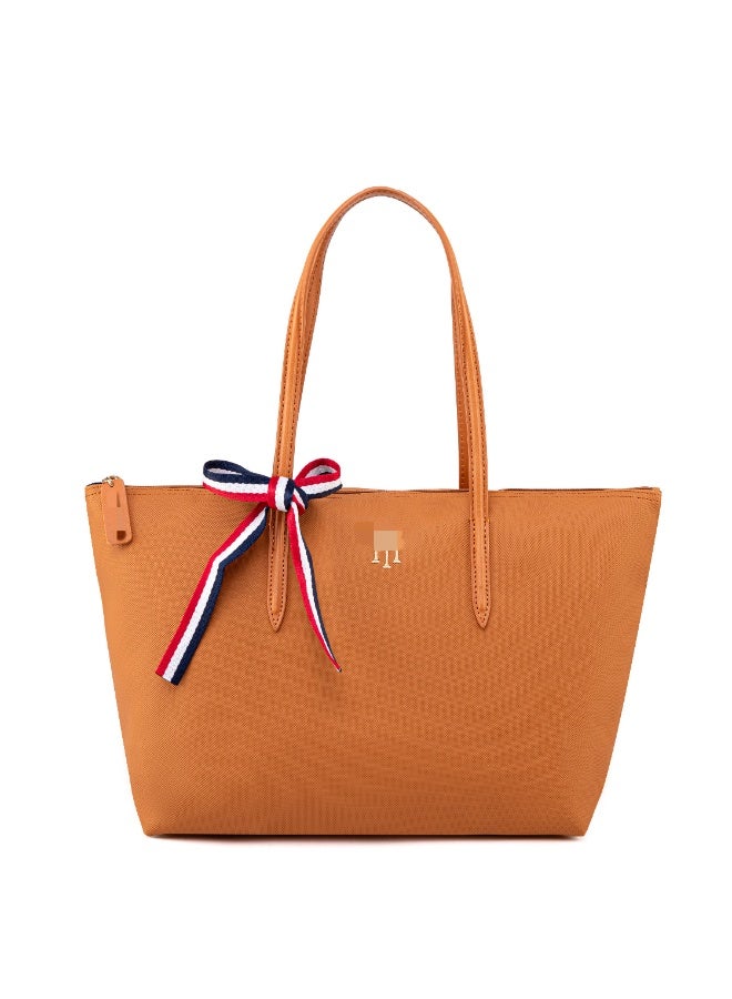 Women's Handbag, Classic Stylish Multifunctional Large-Capacity Shoulder Bag With Iconic Stripes, Suitable For Travel, Work, And Gym - Image 1