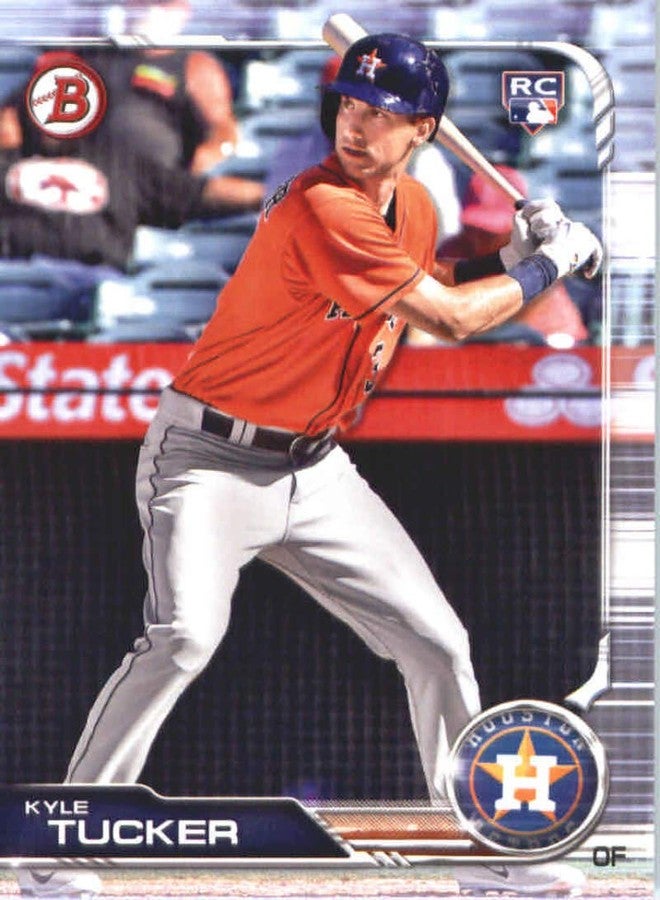 Bowman Chrome 2019 Bowman #94 Kyle Tucker Houston Astros (RC - Rookie Card) NM-MT MLB Baseball - Image 1