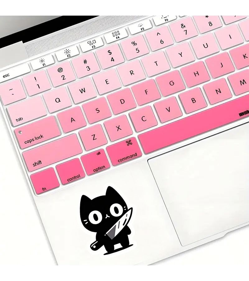 Black Cat Holding Knife Motivational Sticker 1pc Scratch Resistant for Laptop Car Toolbox - Image 2