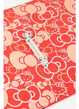 Sanrio Ribbon 2,Ring Binder, Red  - Image 3