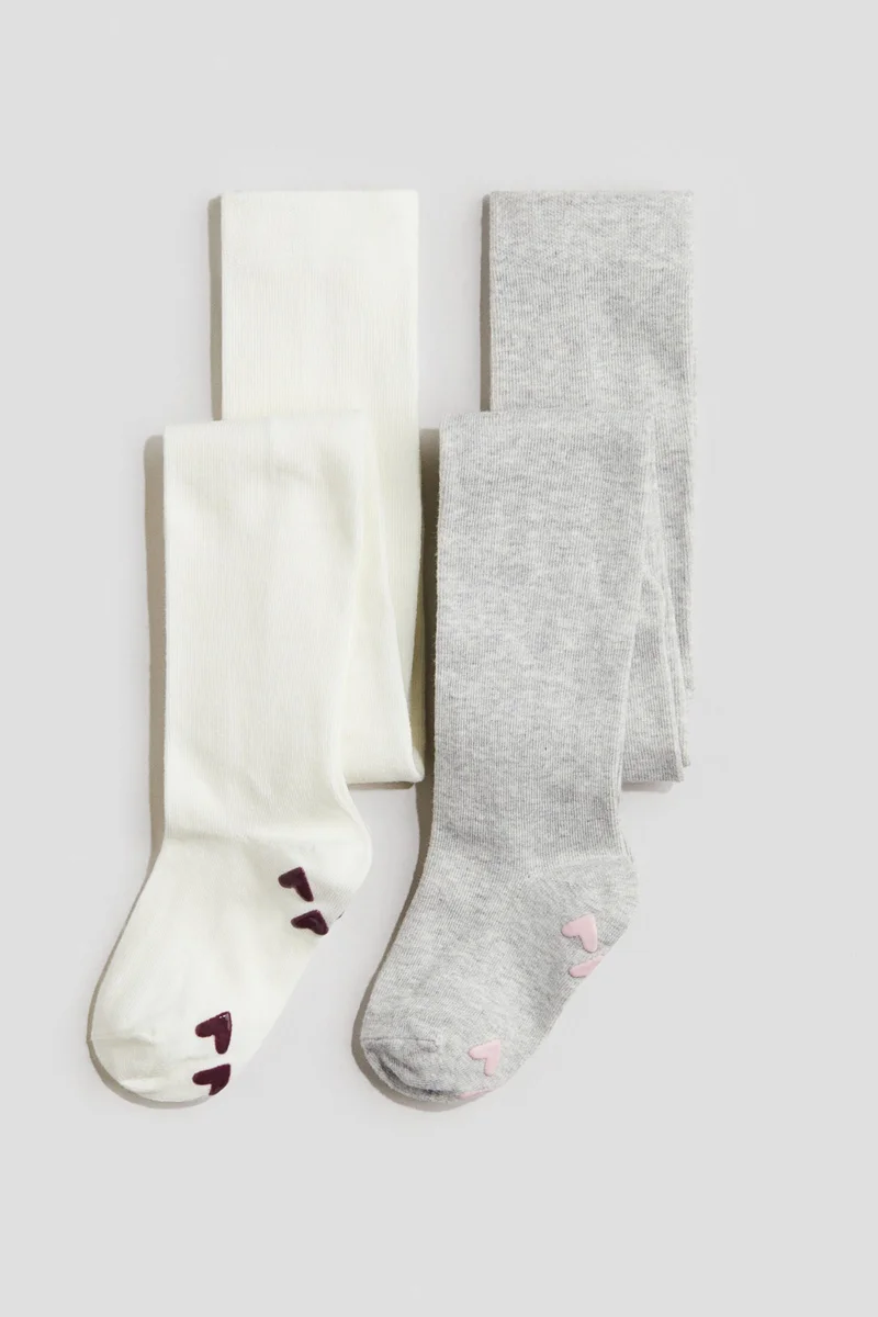 H&M 2-pack fine-knit tights