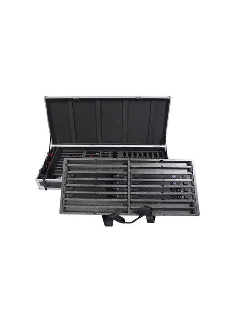 Aputure INFINIBAR PB6 2′ RGBWW Pixel Bar 8‑Light Kit – 48 Pixels Each, 2000–10 000 K, CRI 96+/TLCI 98+, Sidus Link/DMX/CRMX Control, Built‑In Battery & AC, Hard‑Case Kit