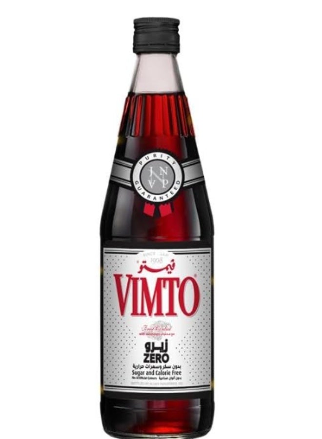 Vimto Zero Fruit Cordial 650ml - Image 1