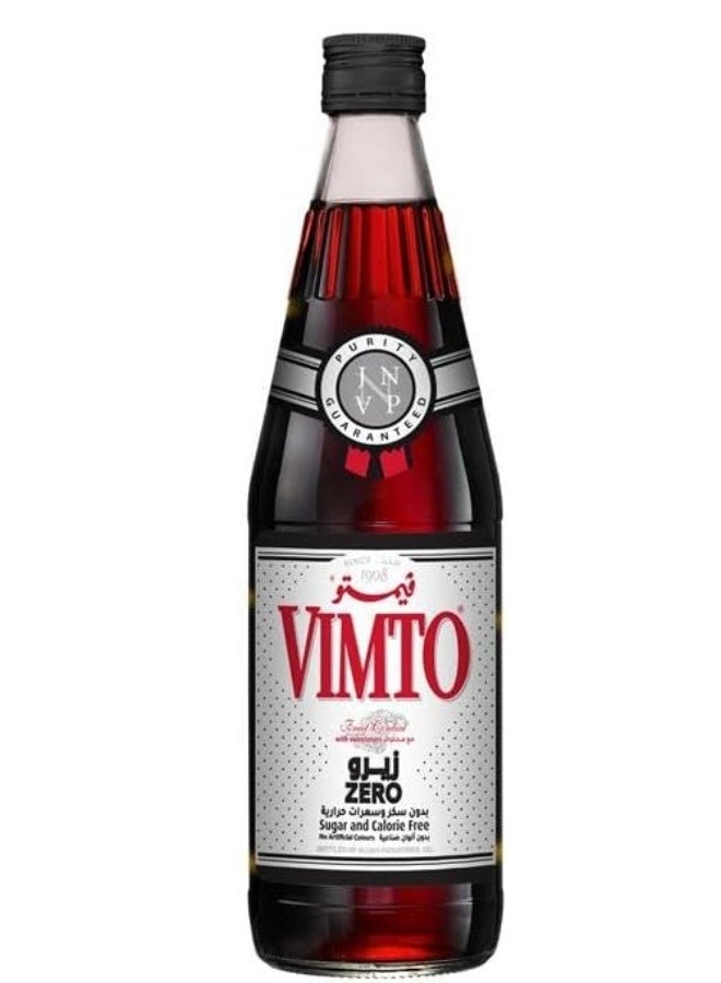 Vimto Zero Fruit Cordial 650ml - Image 2