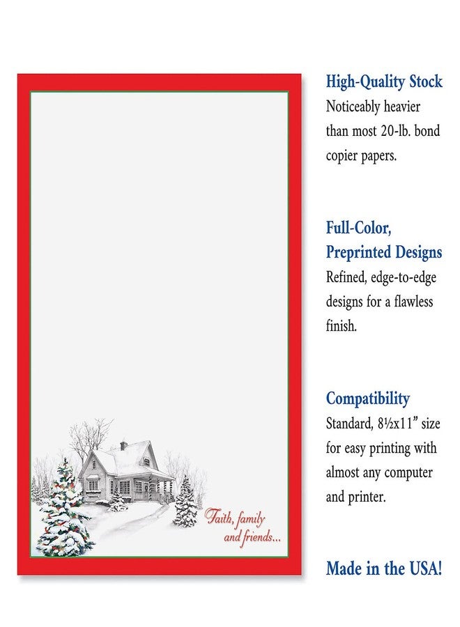 Current Winter Home Christmas Stationery - Holiday Letters, Printer Paper, 25 Sheets, 8½ x 11 Inch, by Current - Image 4