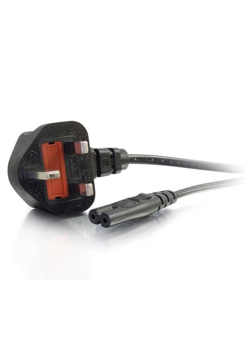 DMK Power - DMK Power Uk Plug Ac Figure 8 Power Cord Cable 1.5 Meter With Fuse For Battery Charger Ac Power Adapter Etc., - Image 1