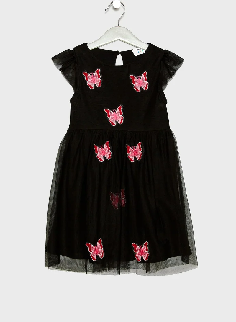 trendyol Little Butterfly Detail Dress