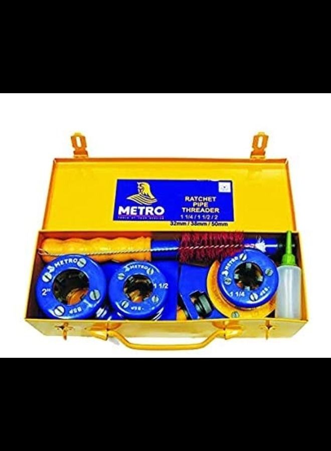 Metro Ratchet Pipe Threader Die Set - Image 1