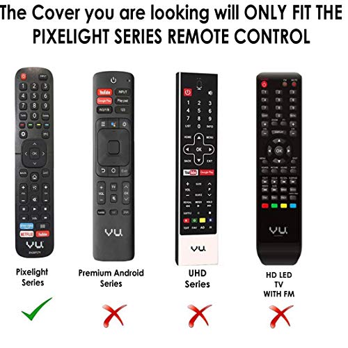 Zaoma Flip Cover for Remote Control of Vu Premium Full HD LED Smart Android TV Series (32US) (43US) (Black) - Image 5