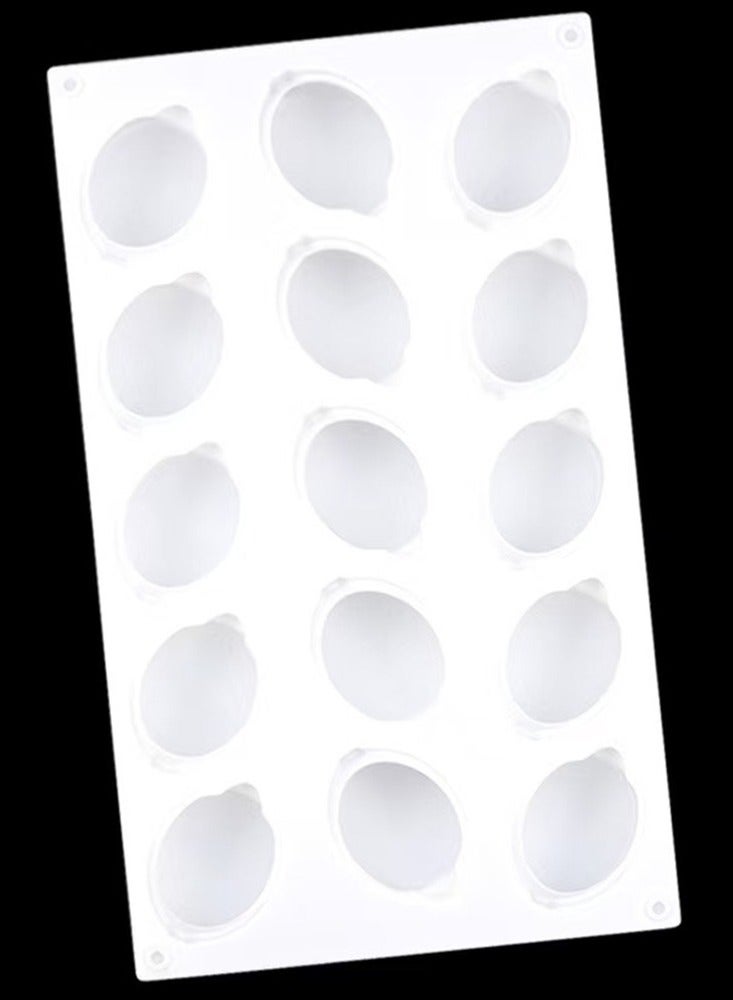 Non-Stick 3D Lemon Shape Silicone Cake Molds Mousse Mould Dessert Pastry Cheesecake Mould DIY Decorating Cake Baking Tools - Image 4