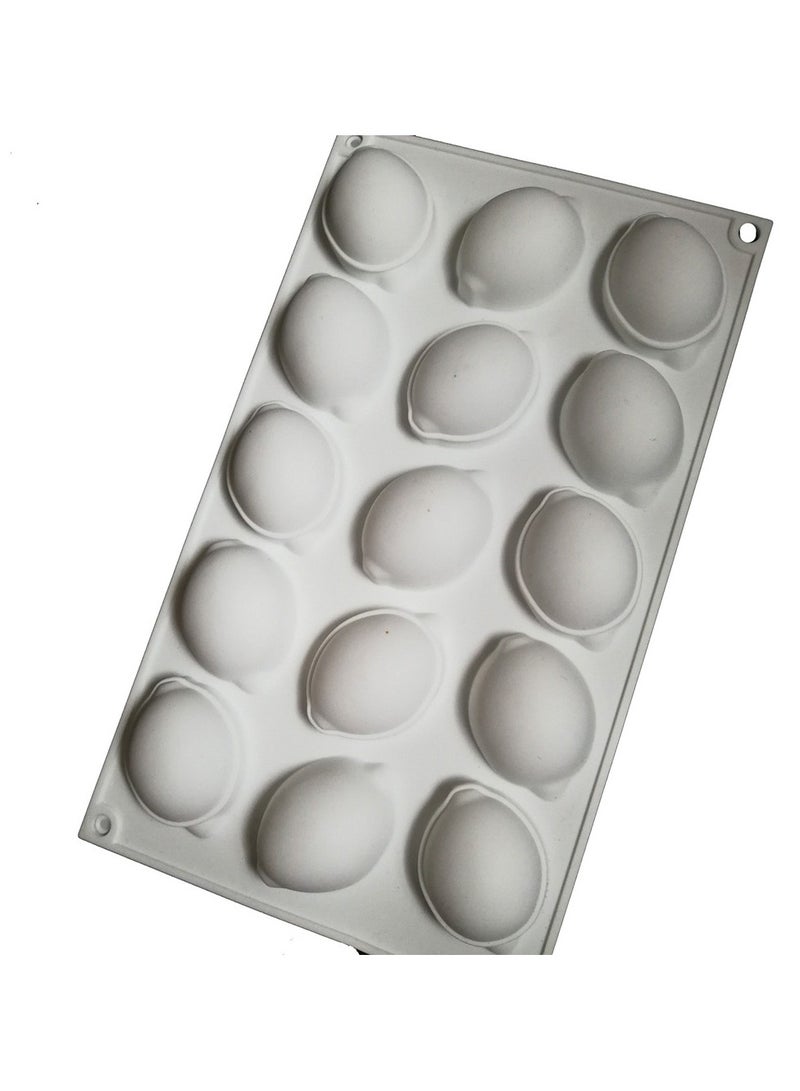 Non-Stick 3D Lemon Shape Silicone Cake Molds Mousse Mould Dessert Pastry Cheesecake Mould DIY Decorating Cake Baking Tools - Image 3