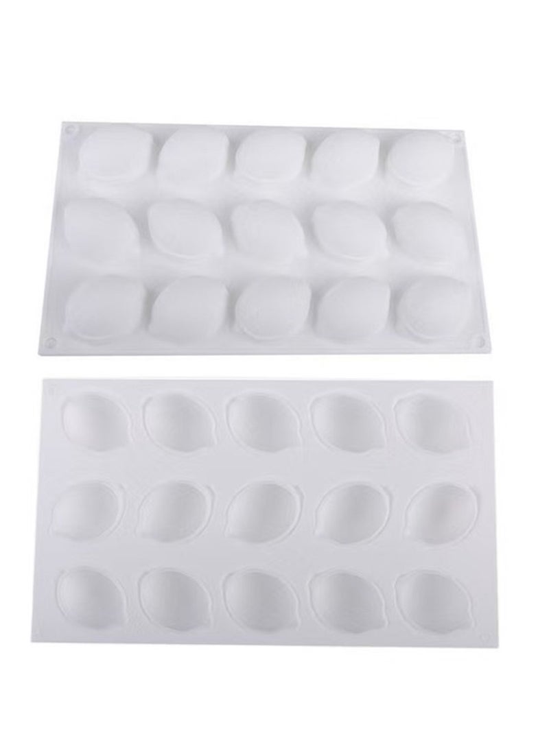 Non-Stick 3D Lemon Shape Silicone Cake Molds Mousse Mould Dessert Pastry Cheesecake Mould DIY Decorating Cake Baking Tools - Image 2