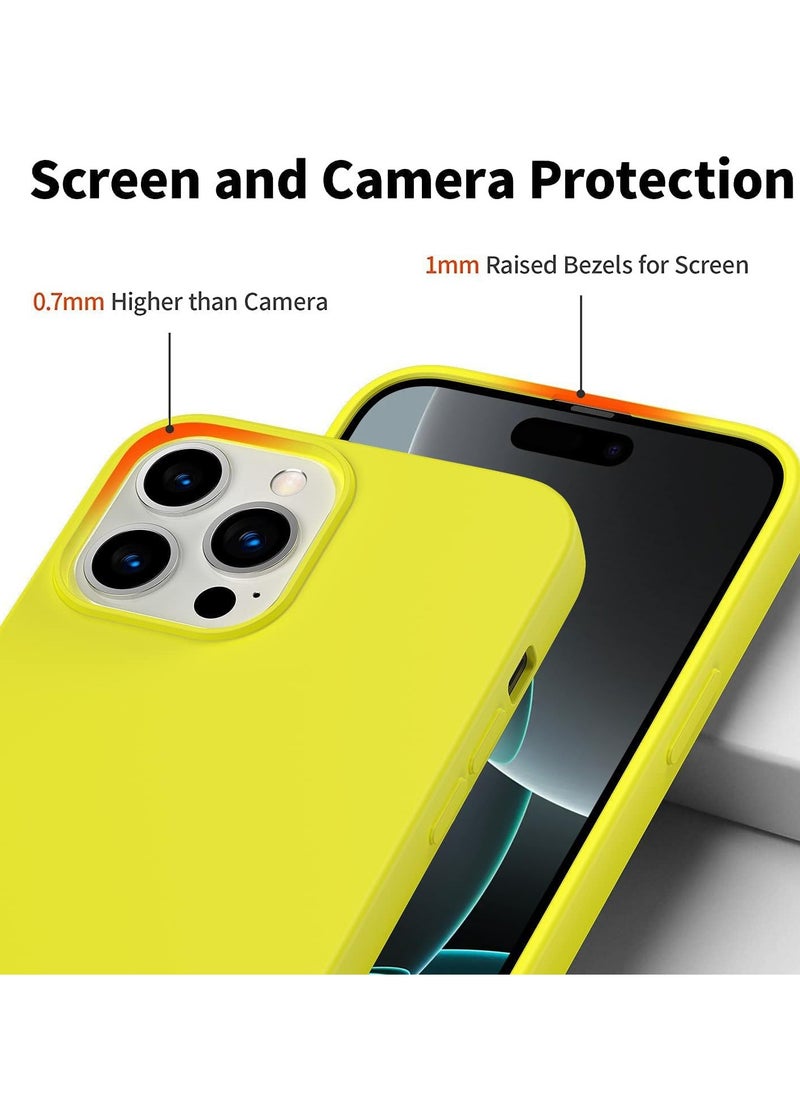 MIGOFAST - Designed for iPhone 16 Pro Max Case Silicone Ultra Slim Shockproof Phone Case with Soft Anti-Scratch Microfiber Lining Enhanced Camera Protection Phone Case for 16 Pro Max - Image 1