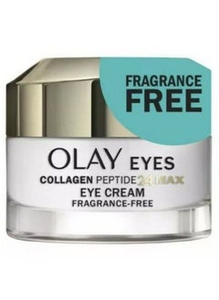 Olay Eyes Collagen Peptide 24 Max Fragrance Free Eye Cream 05 Oz  - Image 4
