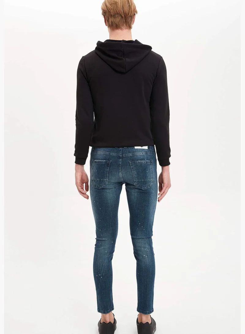 DeFacto Man Denim Wall Skinny Comfort Fit Trousers