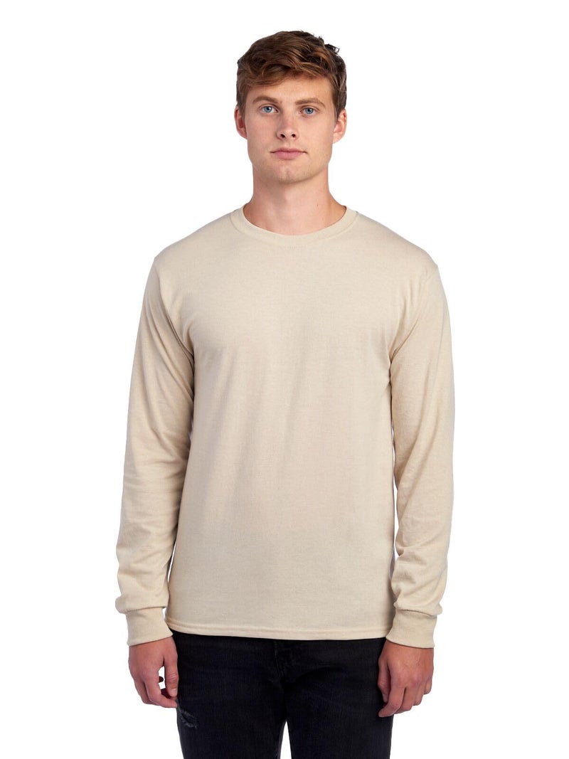 Jerzees Men's Dri-Power Long Sleeve T-Shirt, Sandstone, 3X-Large - Image 4