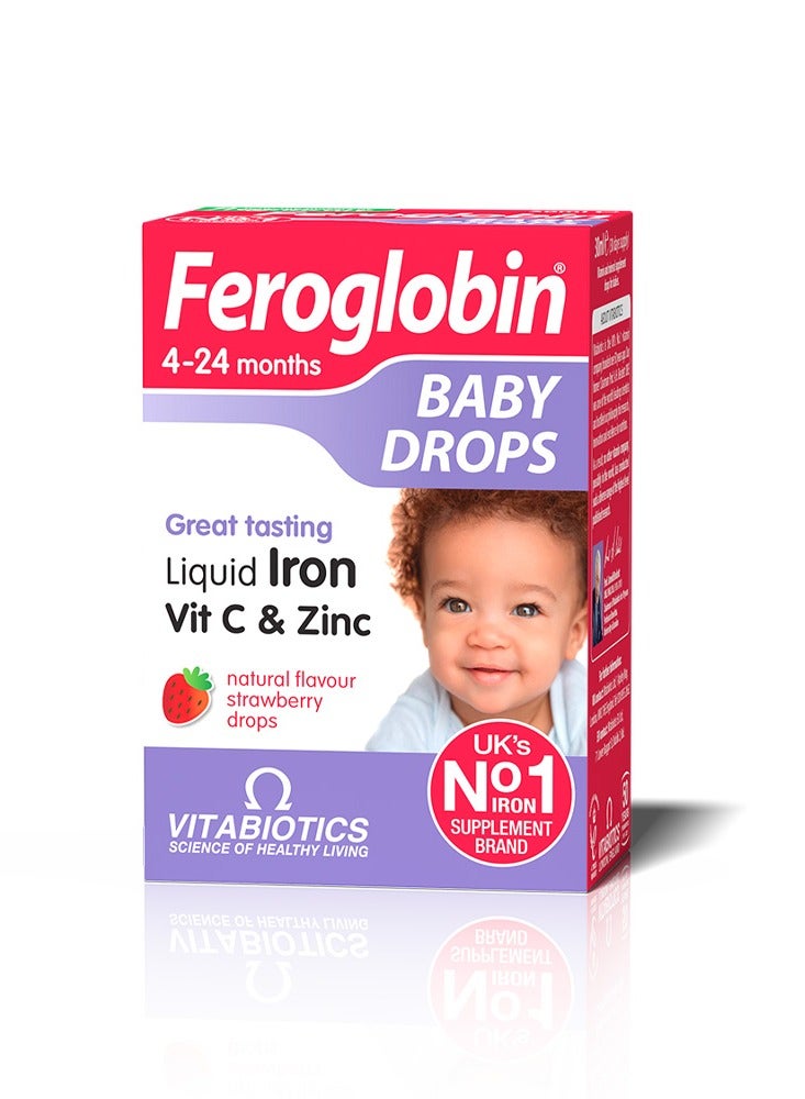 Vitabiotics Wellkid Feroglobin Baby Drops 30ml