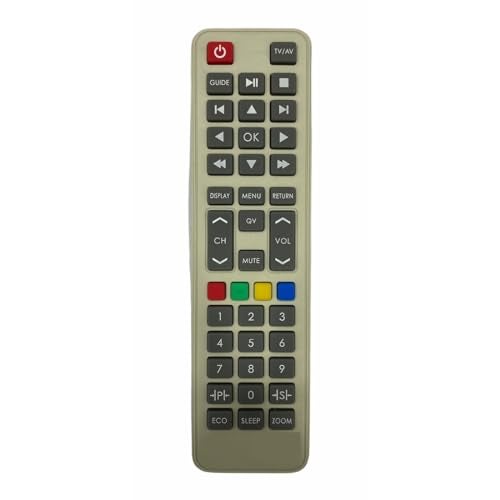 Upix LCD/LED Remote No. URC133, Compatible/Replacement for Sansui LCD/LED TV Remote Control (Exactly Same Remote Will Only Work) - Image 1