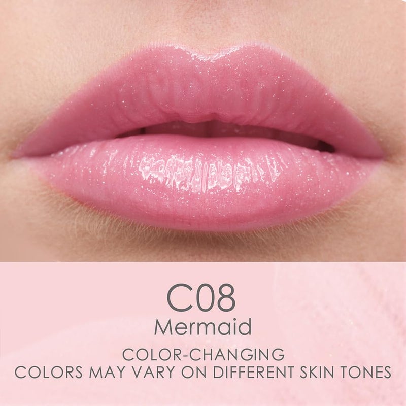 CATKIN Lip Balm Color Tinted Changing Lipstick Ultra Hydrating Lip Moistrurizer Lip Care with Vitamin E Nourishing For Cracked & Dry Lips 0.12 oz 2pcs (01+08) - Image 3