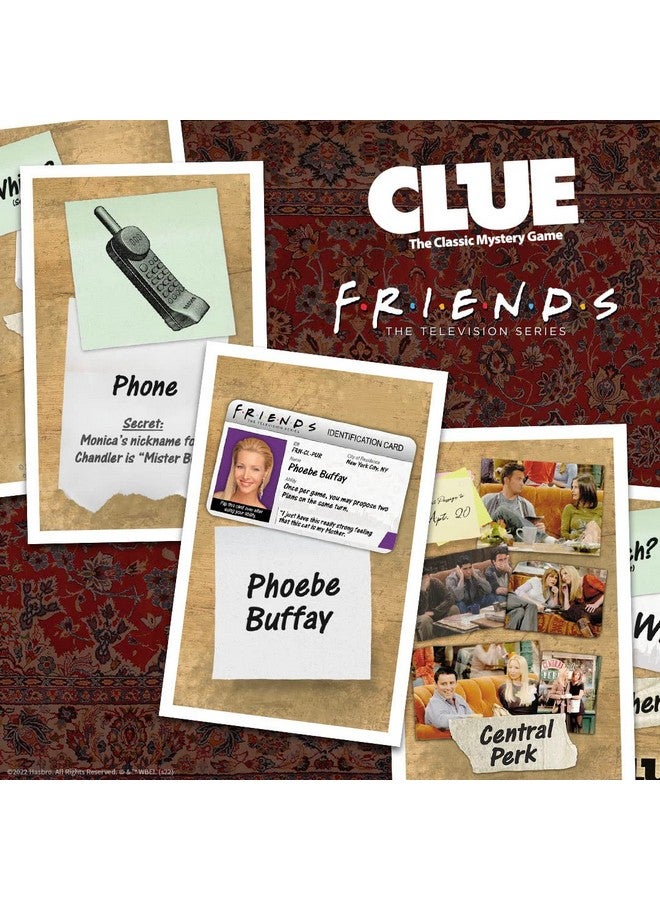 USAopoly تلميح: الأصدقاء | حل اللغز في هذه اللعبة القابلة للجمع | تضم شخصيات وأماكن من مسلسل الأصدقاء | لعبة مرخصة رسميًا من برنامج الأصدقاء والسلع المتعلقة به - Image 5