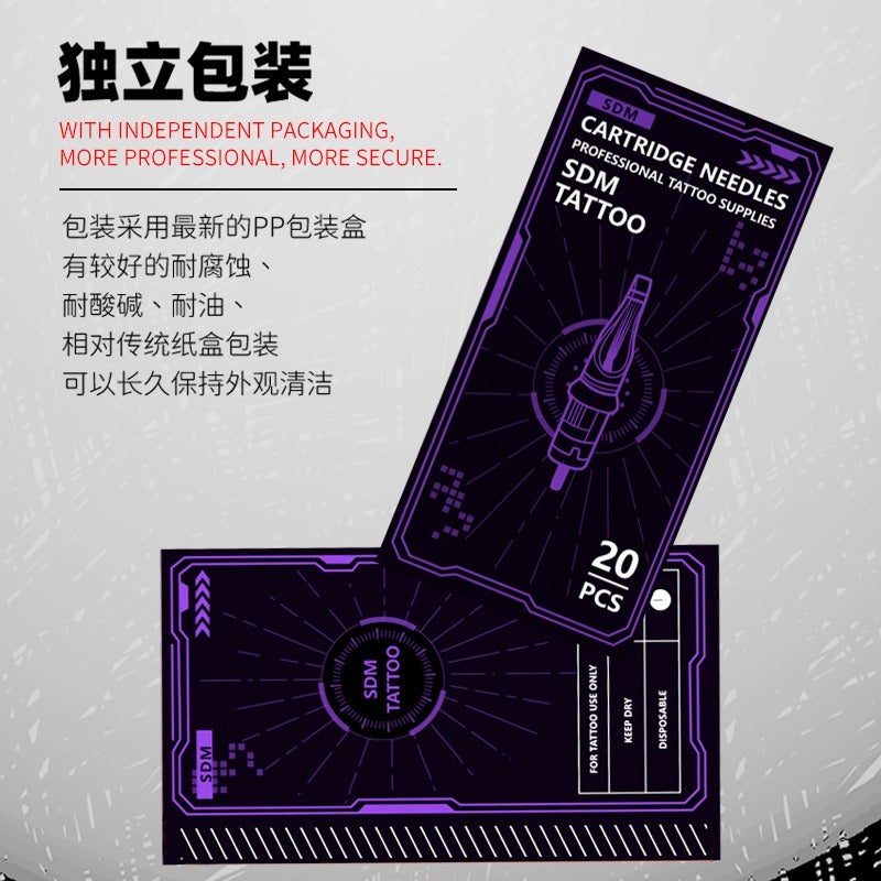 20 Third Generation Tattoo Needles Integrated Needles Lining Shading Tattoo Permanent Makeup Durable Craft Tattoo Equipment SDMTATTOO - Image 4