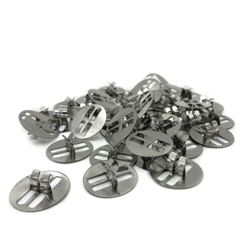 Hemlock Park Universal Wood Wick Clips for Candles  Sustainer Tabs Fit Most Wooden Wicks  Longer Burn Time  Less Wasted Wax 300 Pack