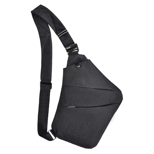 OSOCE Anti Theft Crossbody Bags Sling Bag for Women Men Waterproof Wander Bag for Sports and Travel. (3.0BLACK, Large) - Image 1