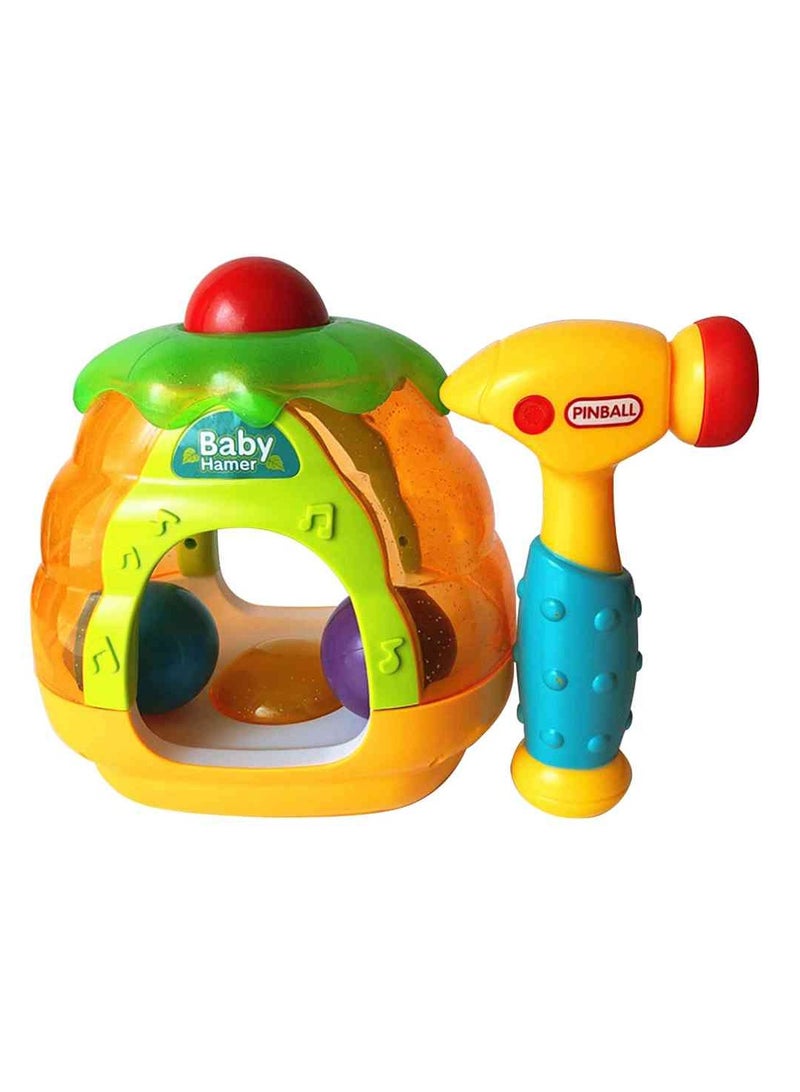 UKR Baby Hammer Toy – Color Learning Toy for Infants & Toddlers | Developmental Toy for Fine Motor Skills & Coordination | Safe Early Learning Toy for Play - Image 1