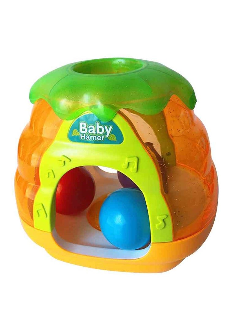 UKR Baby Hammer Toy – Color Learning Toy for Infants & Toddlers | Developmental Toy for Fine Motor Skills & Coordination | Safe Early Learning Toy for Play - Image 3