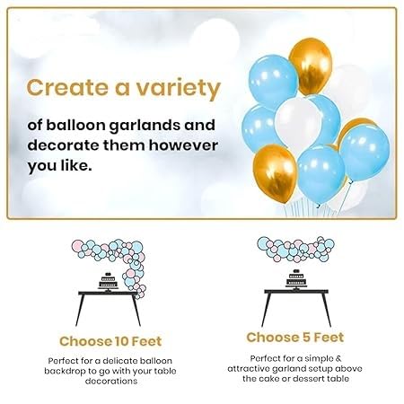 BRIJBAZAAR Birthday Decoration kit for 1st Birthday Boys- 28Pcs with Foil Curtain / Bday Supplies Items with Blue HBD Bunting, Number Foil Baloons/1st Birth Day Props for Kids, Baby/Newborn Gifts Set - Image 4