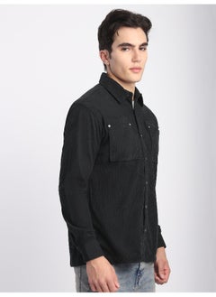 Dark Grey Corduroy Dual Pocket Shirt - pzsku/Z8426B7D44AC243A129FDZ/45/_/1738047924/5e27cc19-d538-4117-bcfc-007f83c85905