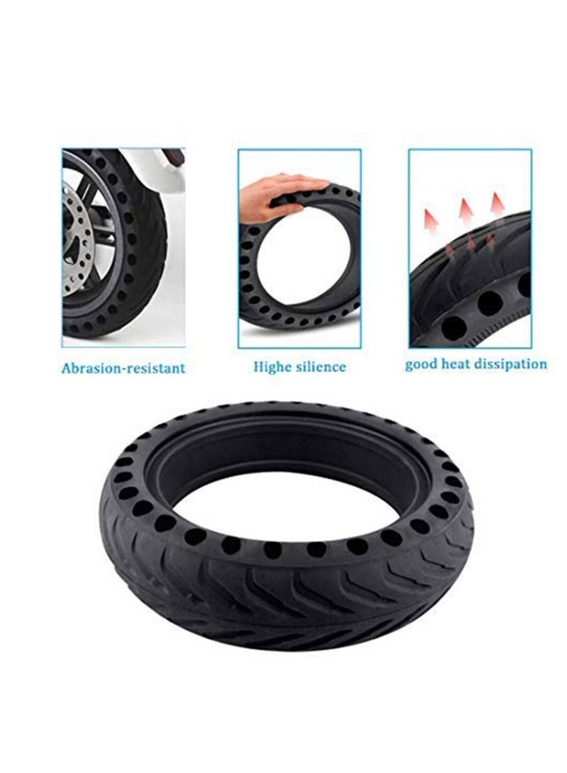 Generic Electric Scooter Replacement Tires, Rubber Solid Wheel Honeycomb Tire Grip/Friction Non-Slip Tubeless e Accessories for Xiaomi 8.5 x2 M365/Pro (2 Pcs inch)  - Image 4