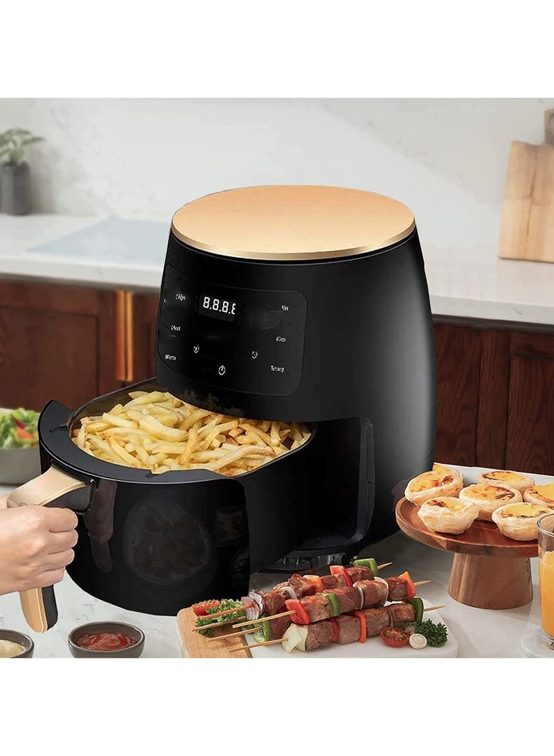 DubaiGallery Air Fryer,Electric Hot Air Fryers Oilless Cooker with 8 Presets,Non-Stick Detachable Basket Oilless Cooker 2400W Digital LCD Touch Screen needed - Image 3